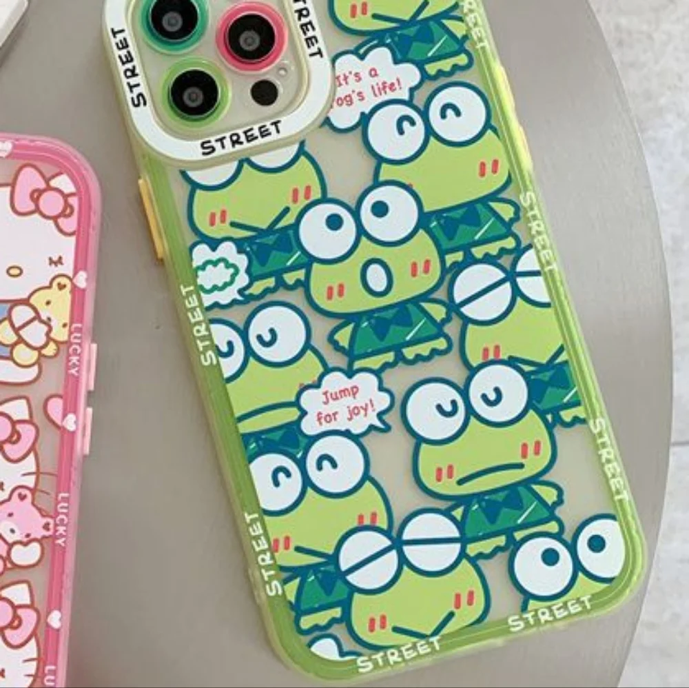 Brand new Apple IPhone 14 Pro Max Keroppi Silicone Phone case